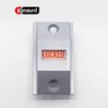 Kenaurd Kenaurd:Commercial Storefront Lock Indicator - Silver (SL) SCSDLI-SS
